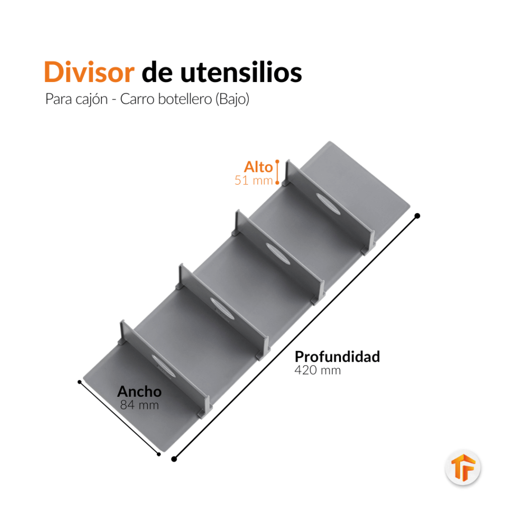 Divisor Dtc Para Carro Botellero Y Caj N Tecnifacil Sas