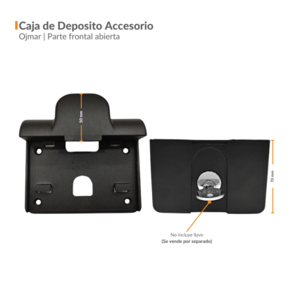 Caja de Deposito OJMAR Accesorio Deposito de Monedas_47.G0002CR.