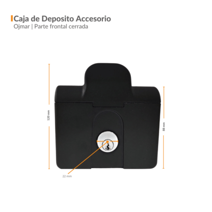 Caja de Deposito OJMAR Accesorio Parte Frontal_47.G0002CR.