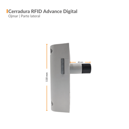 Cerradura OJMAR RFID advanced Digital Parte Lateral_033.A0003