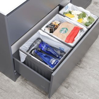 Basurera para Cajón TFC 3 Cubos 55 Lt