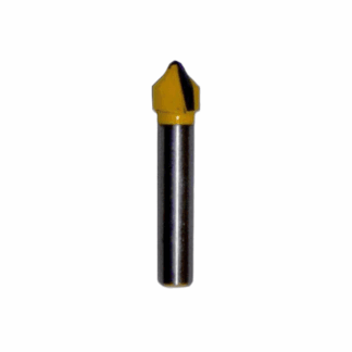 Fresa Welldone Corte V Especial para Rotular con 45°