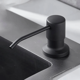 Dispensador de Jabón Negro TFC para Mesón