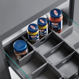 Divisor DTC para Carro Botellero y Cajón Módulo 20 cm