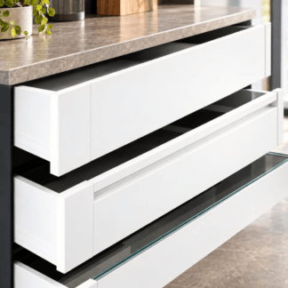 Cajón Frente Metálico Advanced Blanco